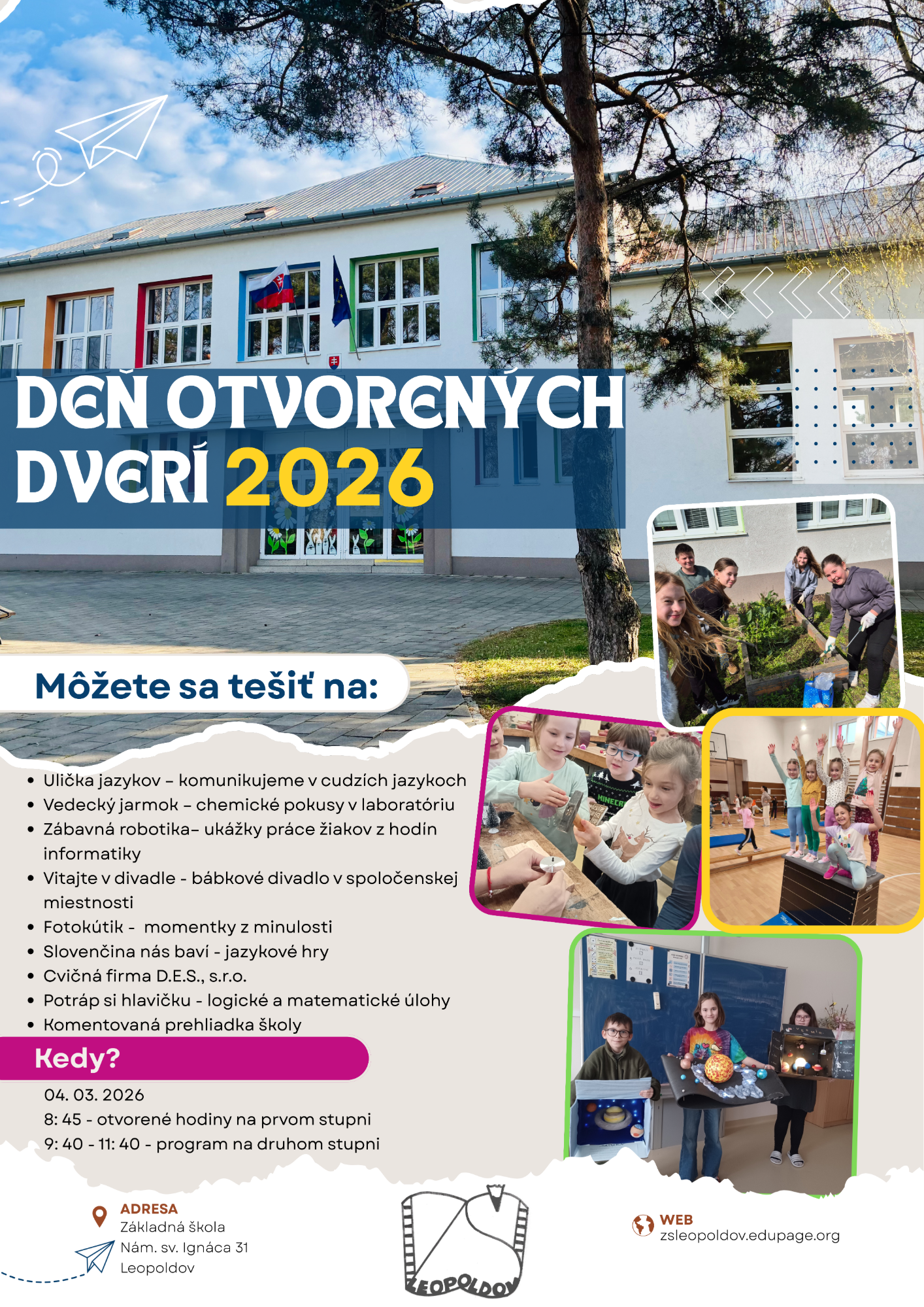 Deň otvorených dverí 2026 - Obrázok 1