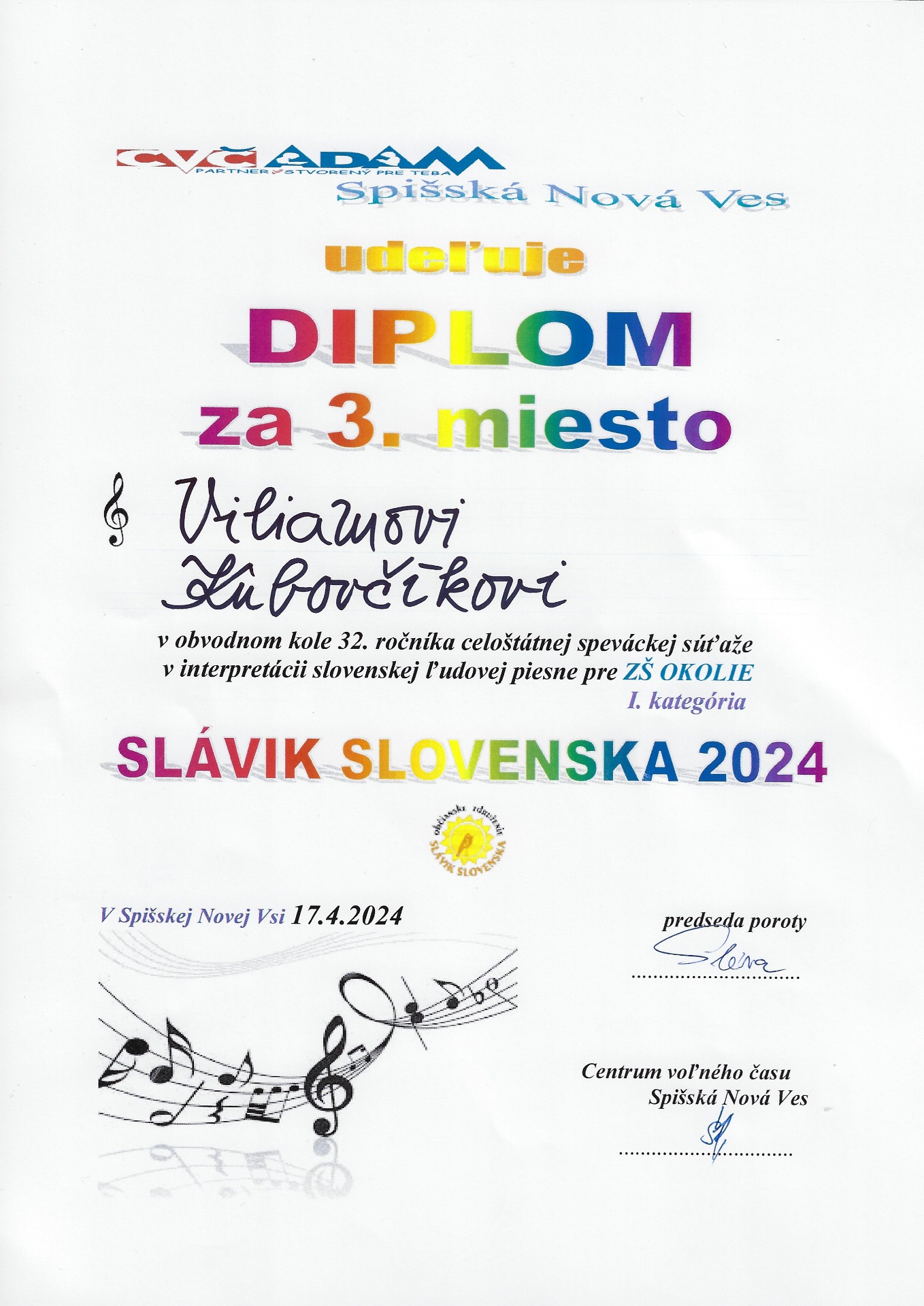 Obvodné kolo Slávik Slovenska 2024 - Obrázok 1