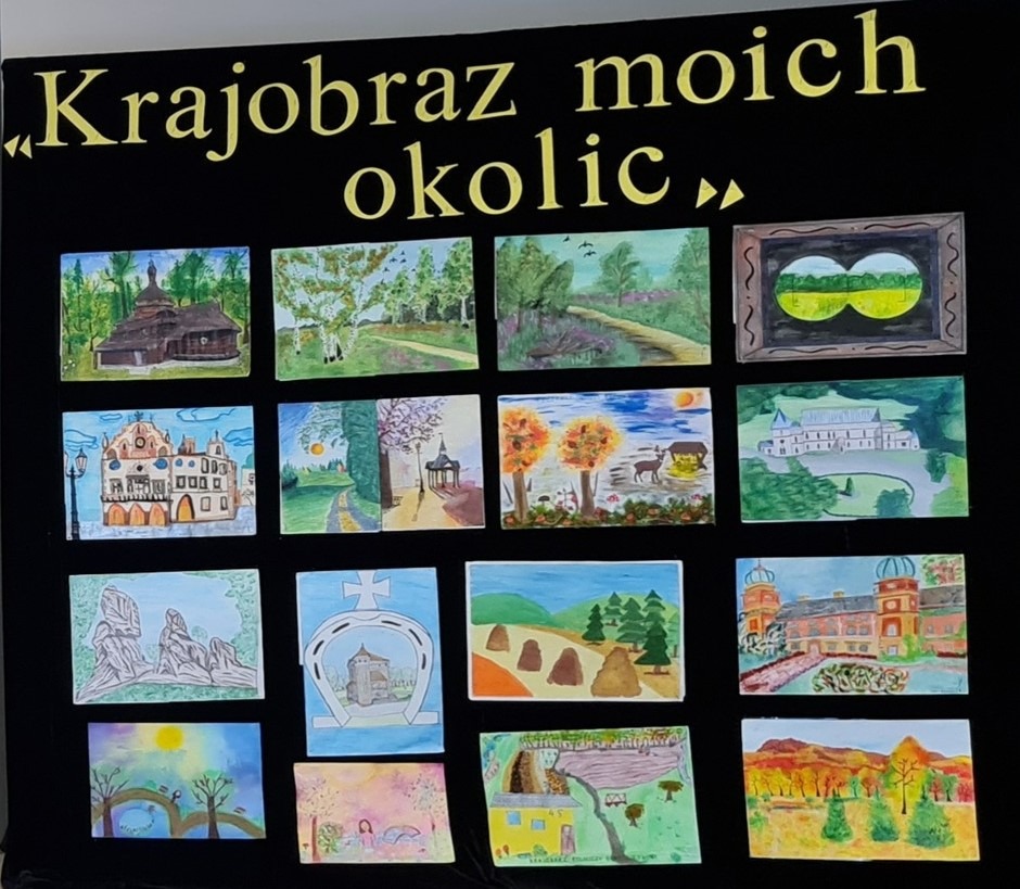 Wojewódzki konkurs plastyczno-przyrodniczy "Krajobraz moich okolic"  - Obrazek 4