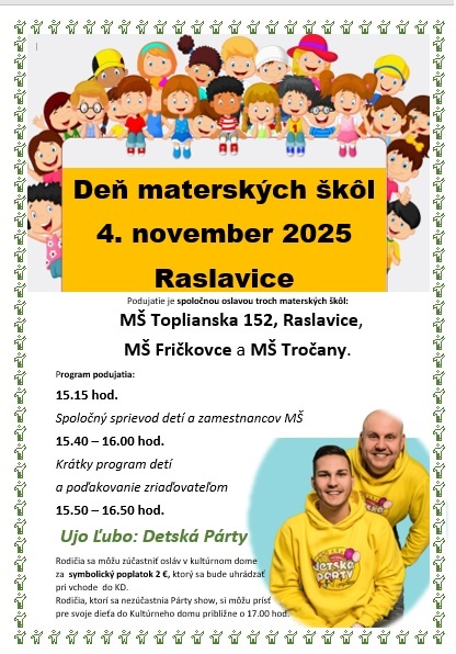 Deň materských škôl – oslava detstva, hry a radosti - Obrázok 1