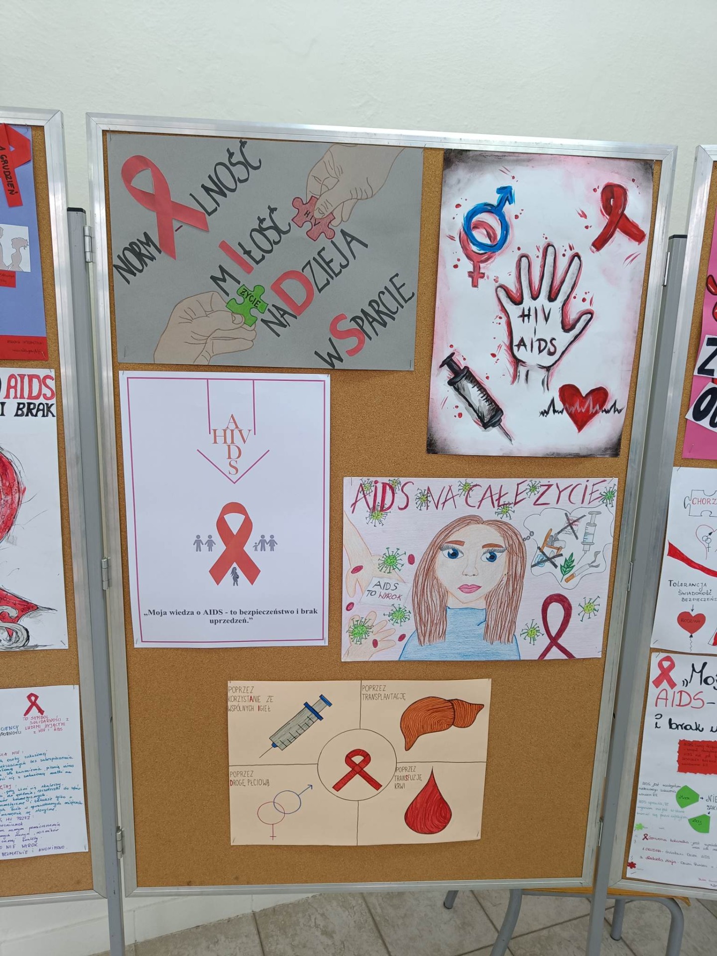 IV Powiatowy Konkurs Wiedzy o HIV/AIDS pt. "Moja wiedza o AIDS to bezpieczeństwo i brak uprzedzeń" - Obrazek 3