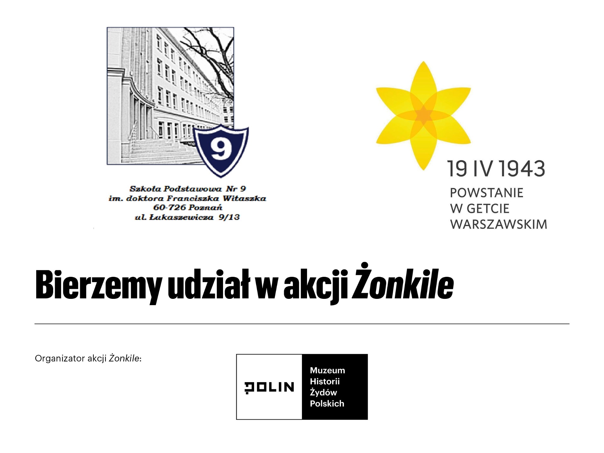 78 rocznica wybuchu powstania w getcie warszawskim - Obrazek 1