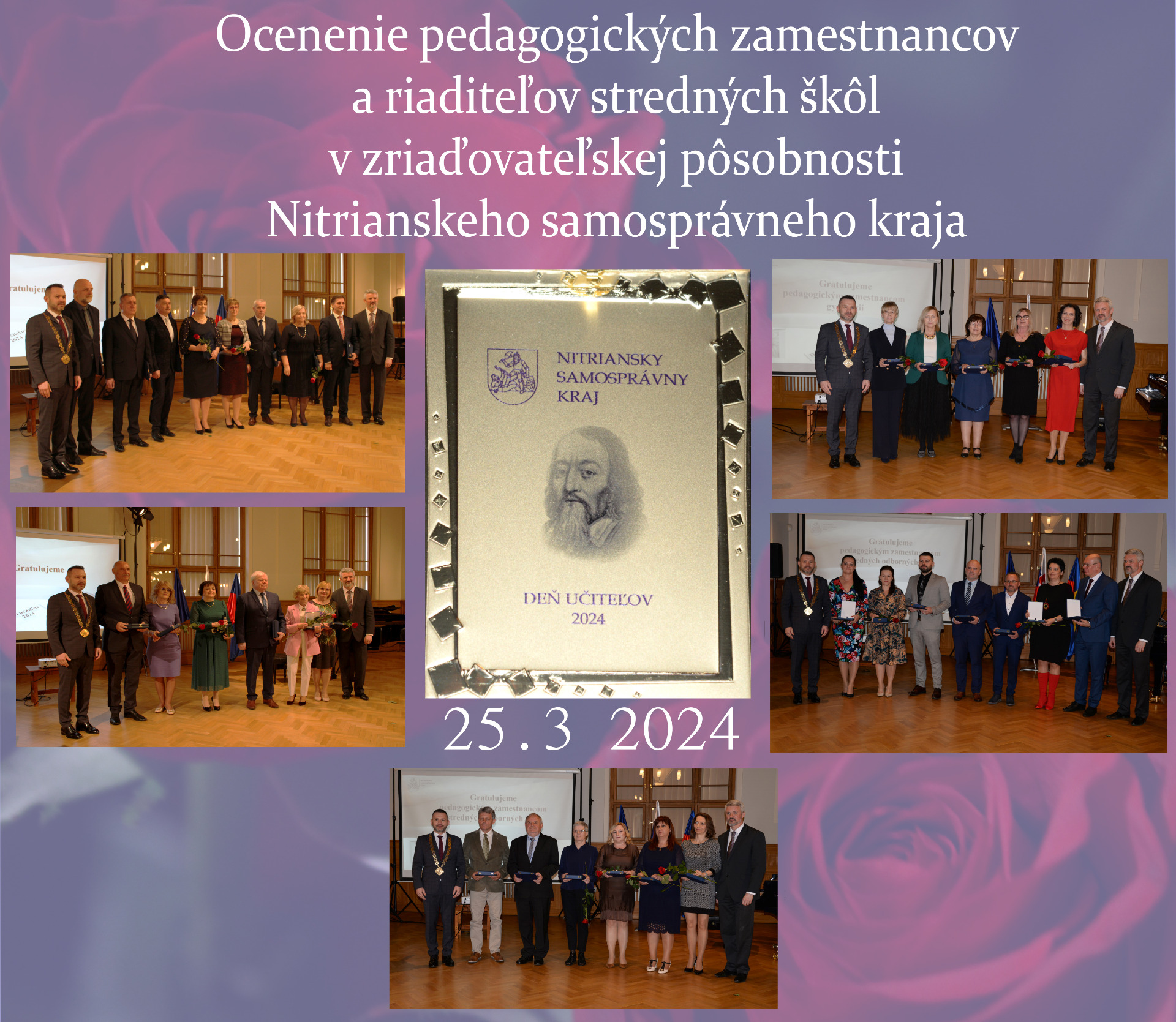 Práca pani riaditeľky ocenená predsedom NSK - Obrázok 4