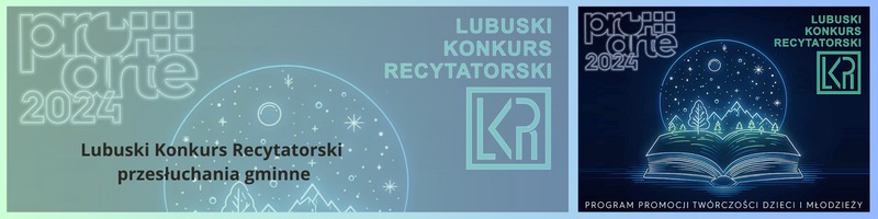 Lubuski Konkurs Recytatorski- przesłuchania gminne 12/03/2024 - Obrazek 1