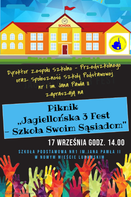 Piknik "Jagiellońska 3 Fest - Szkoła Swoim Sąsiadom" - Obrazek 1