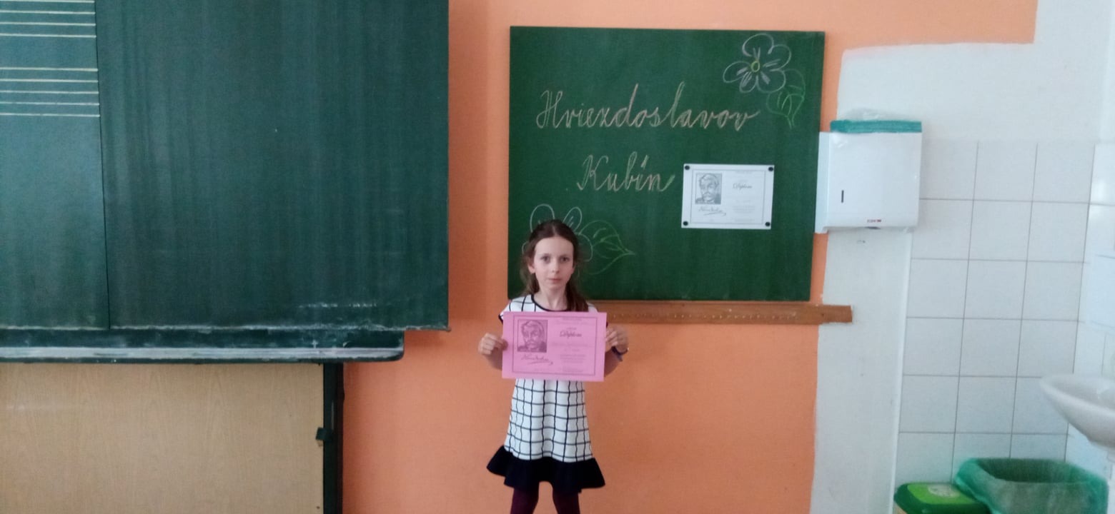 Vyhodnotenie školského kola súťaže Hviezdoslavov Kubín - 1. stupeň - Obrázok 3