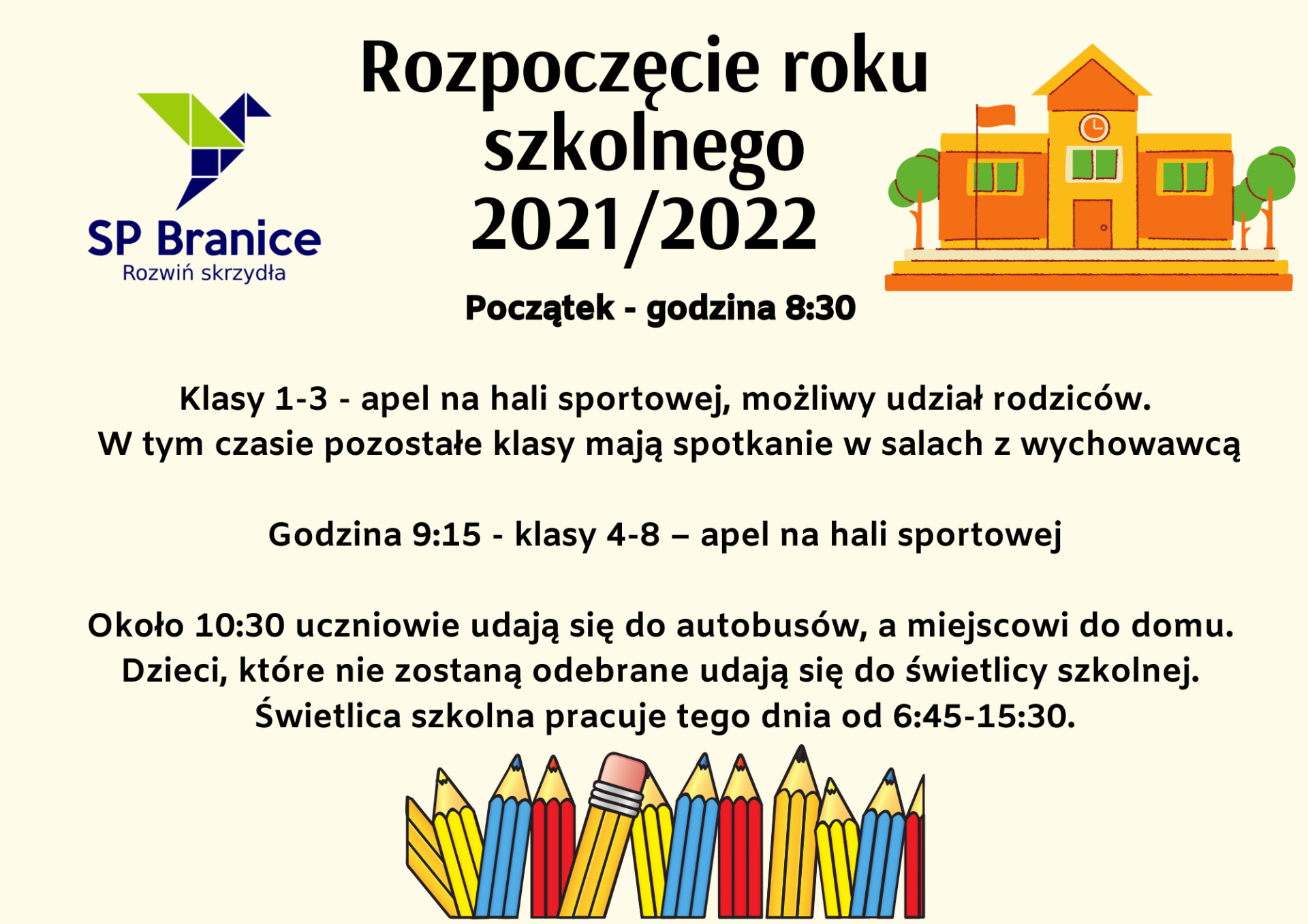 Rozpoczęcie roku szkolnego 2021/2022 - Obrazek 1