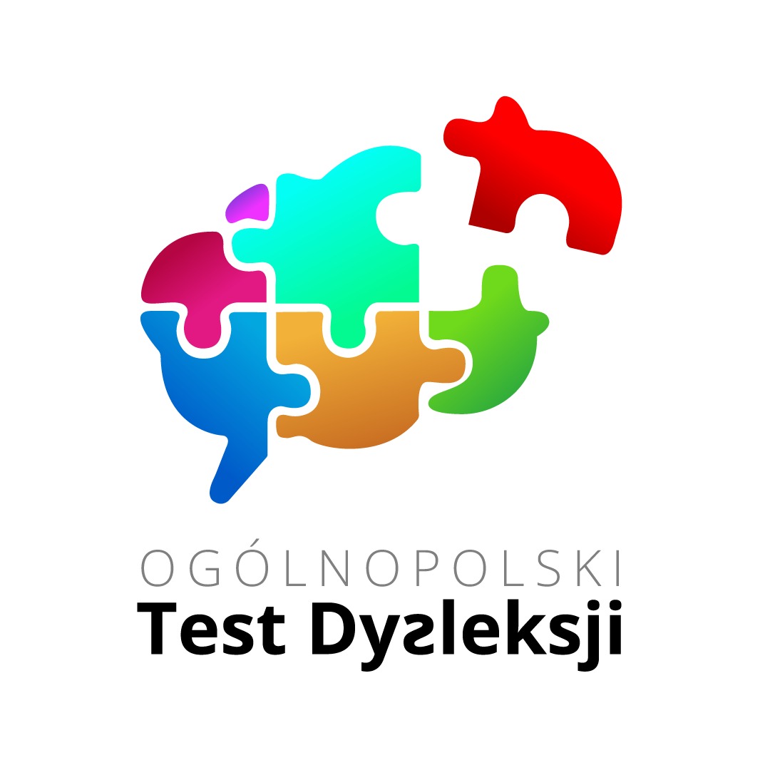 Zdjęcie przedstawia plakat testu dysleksji