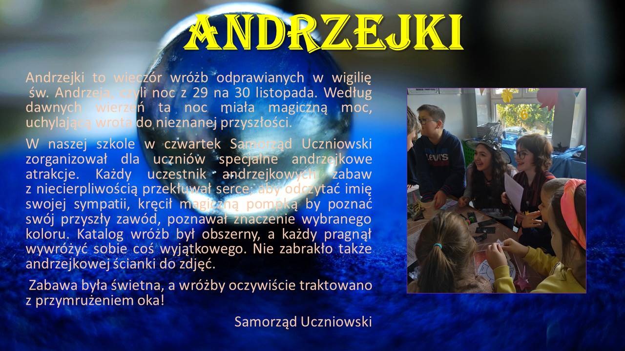 Andrzejki - Obrazek 1
