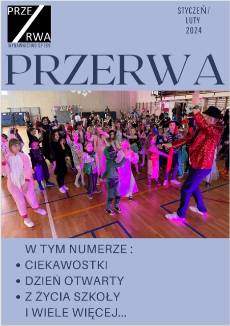 Gazeta PRZERWA - wydanie styczeń/luty 2024 - Obrazek 1
