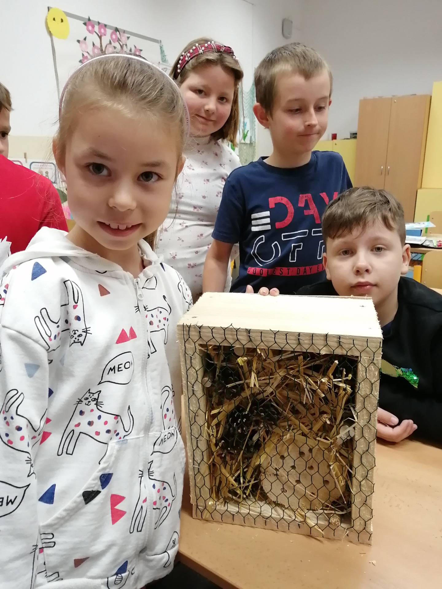 Druháčka Viki vyrobila domček pre hmyz - Obrázok 1