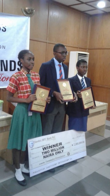 Munachi Onuoha, in SS3, wins Best Mind competition! - Image 4