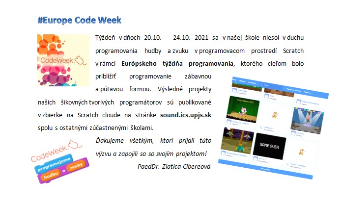 Europe Code Week - Európsky týždeň programovania - Obrázok 1