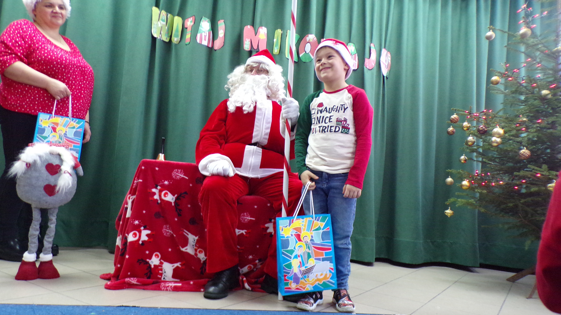 Mikołaj w szkole Chobienice