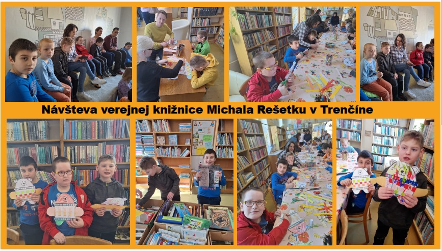 Návšteva Verejnej knižnice M. Rešetku v Trenčíne - Obrázok 2