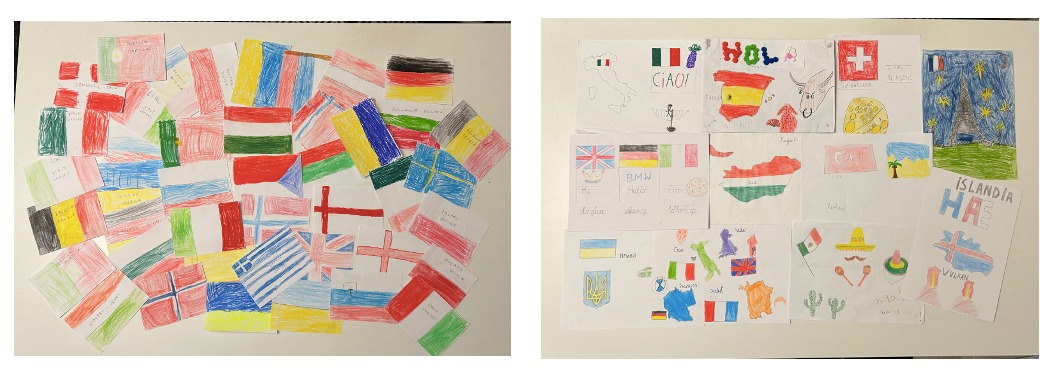 Prace dzieci 1-3 na Europejski dzień języków. - Obrazek 5