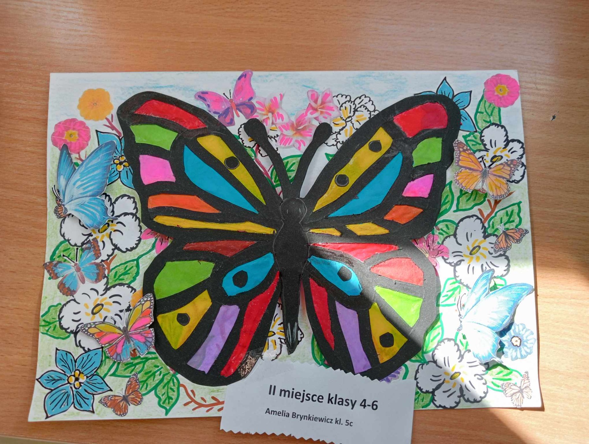 Wyniki konkursu plastycznego "Wiosenny motyl" - Obrazek 4