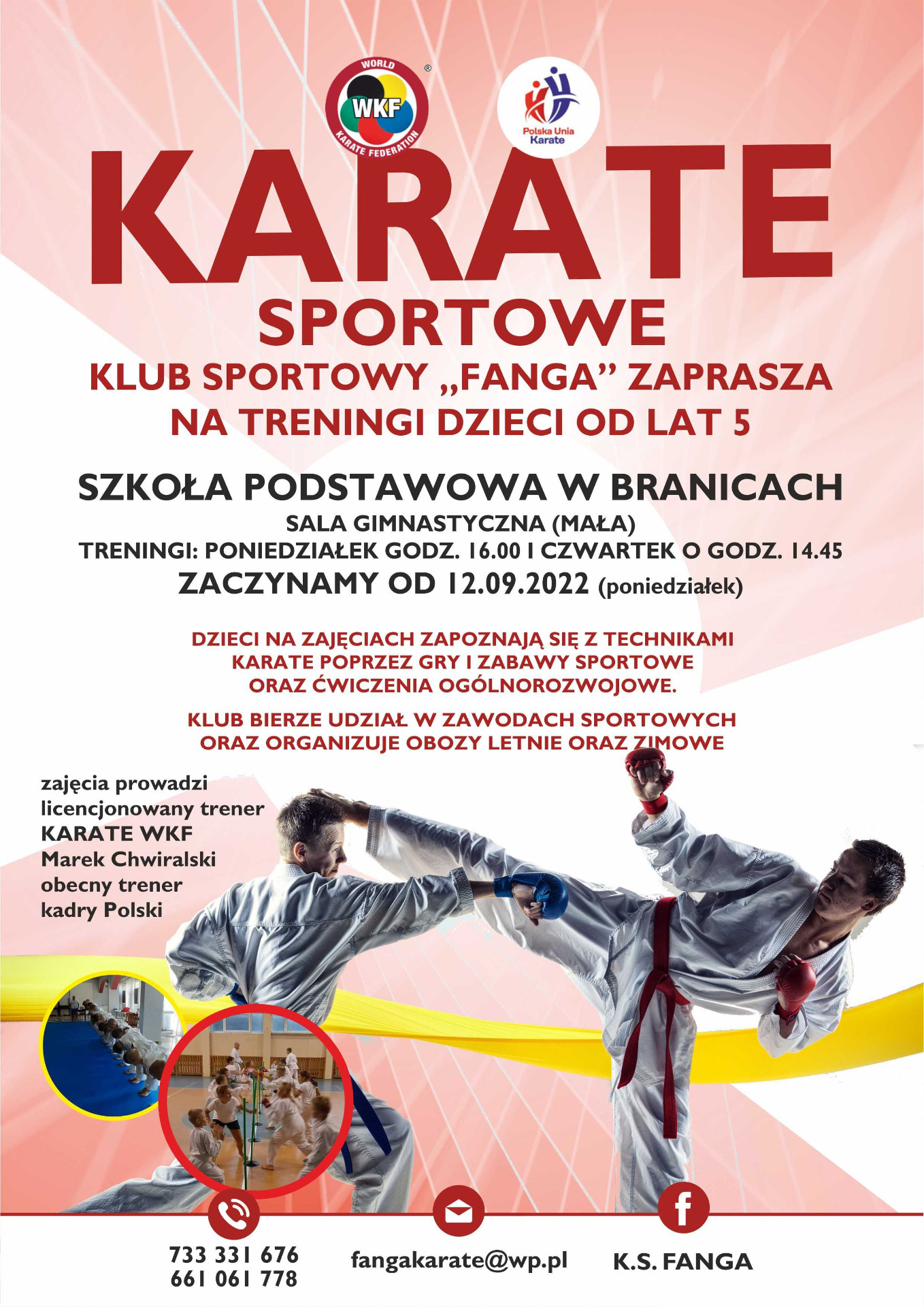 Zajęcia karate w SP Branice - Obrazek 1