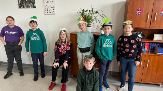 Dnia 15 marca w naszej szkole świętowaliśmy Dzień Św. Patryka – patrona Irlandii.