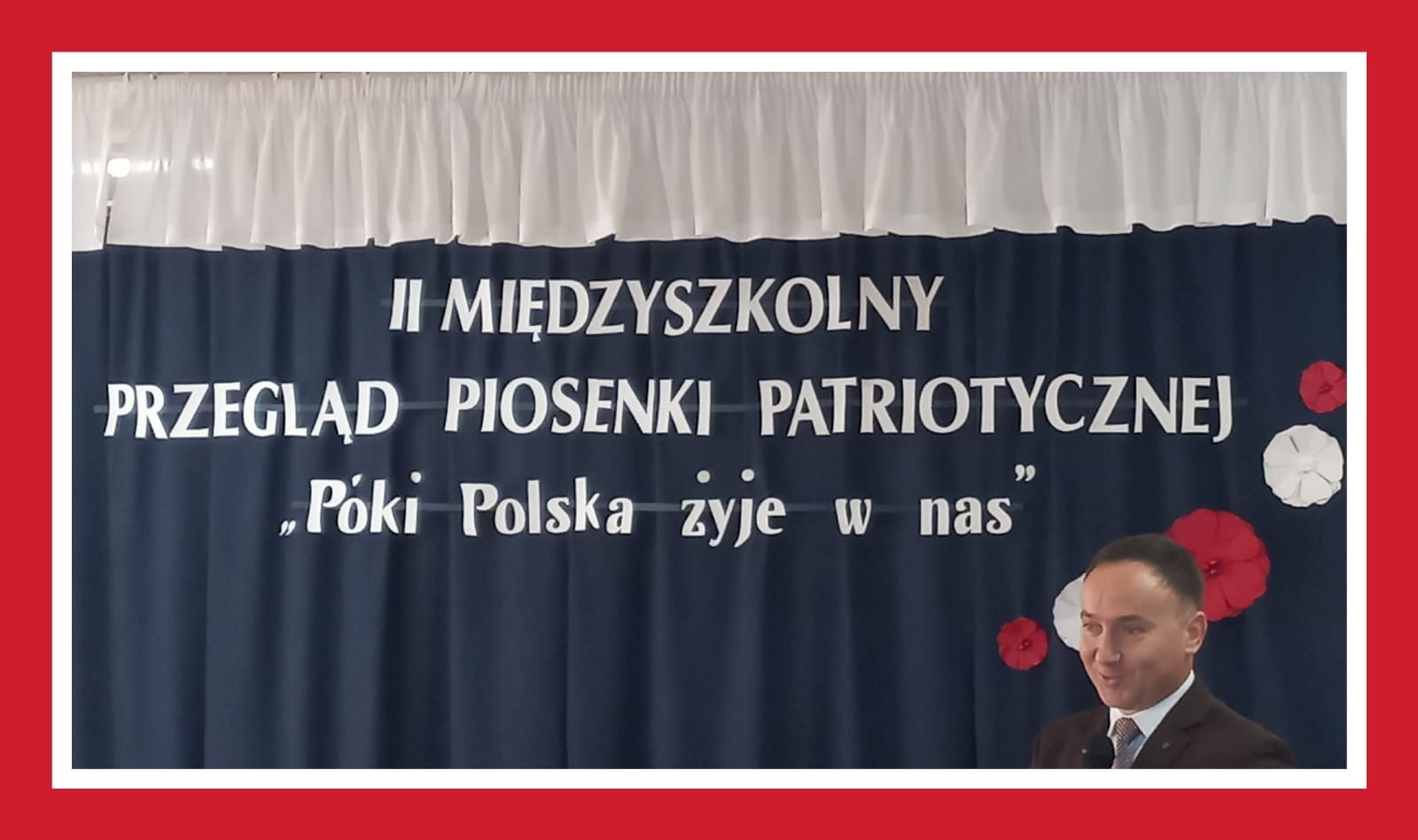 II MIĘDZYSZKOLNY PRZEGLĄD  PIOSENKI PATRIOTYCZNEJ „Póki Polska żyje w nas” - Obrazek 2