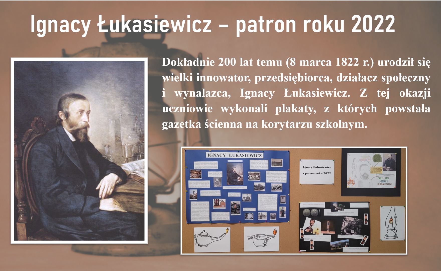 8 marca - 200. rocznica urodzin I. Łukasiewicza - Obrazek 1
