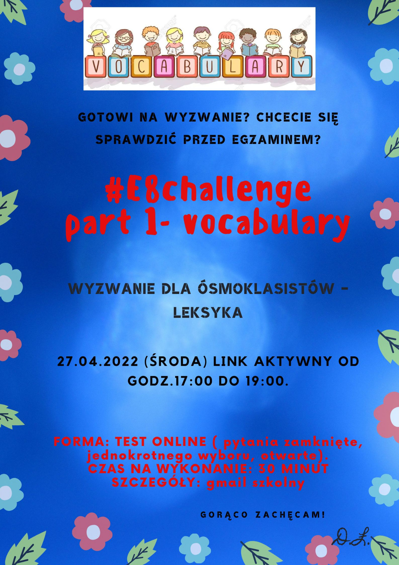 Vocabulary challenge - Obrazek 1