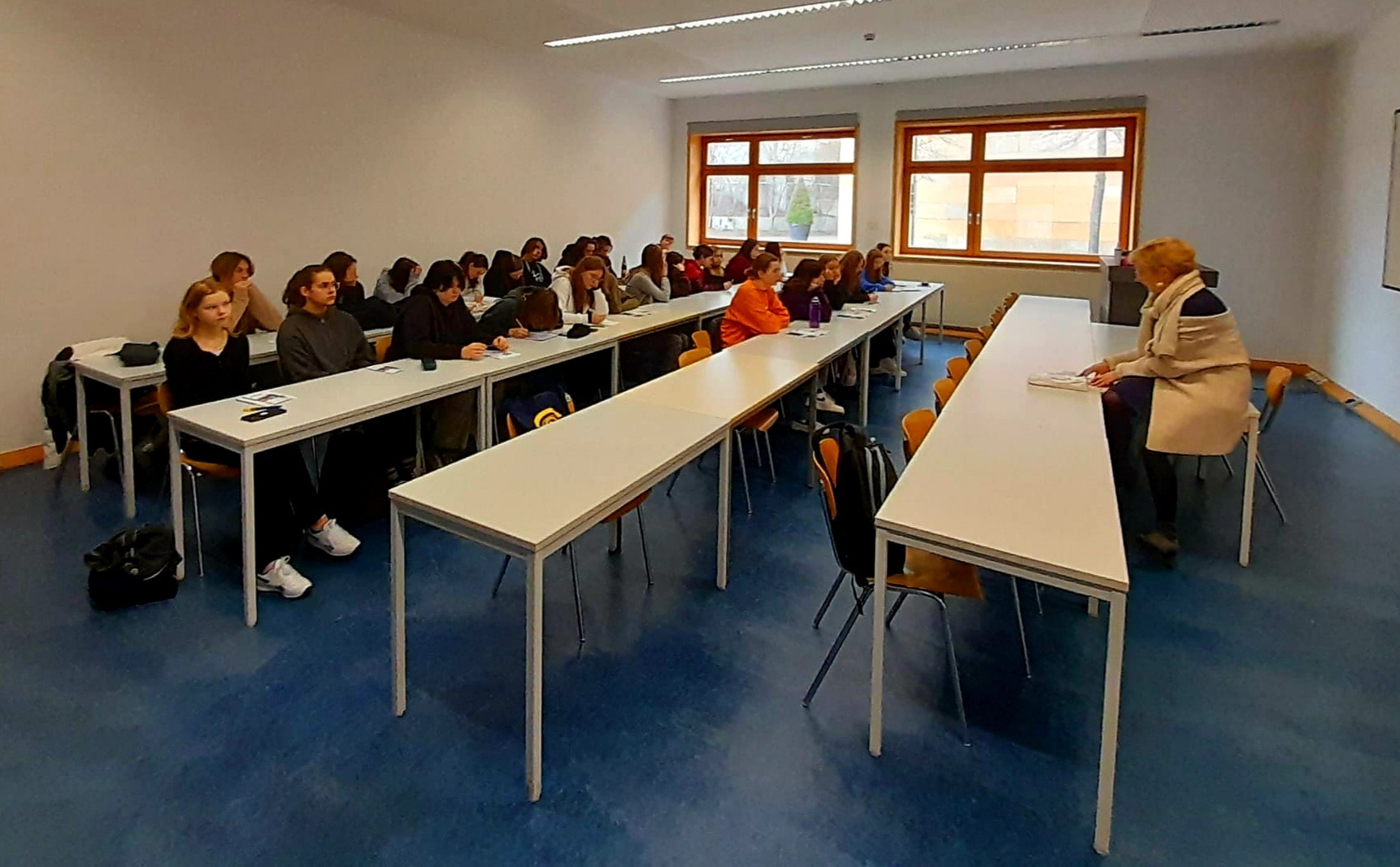 Warsztaty Językowe „W drodze do kariery” na Uniwersytecie Europejskim Viadrina we Frankfurcie nad Odrą dla klasy 1g - Obrazek 3
