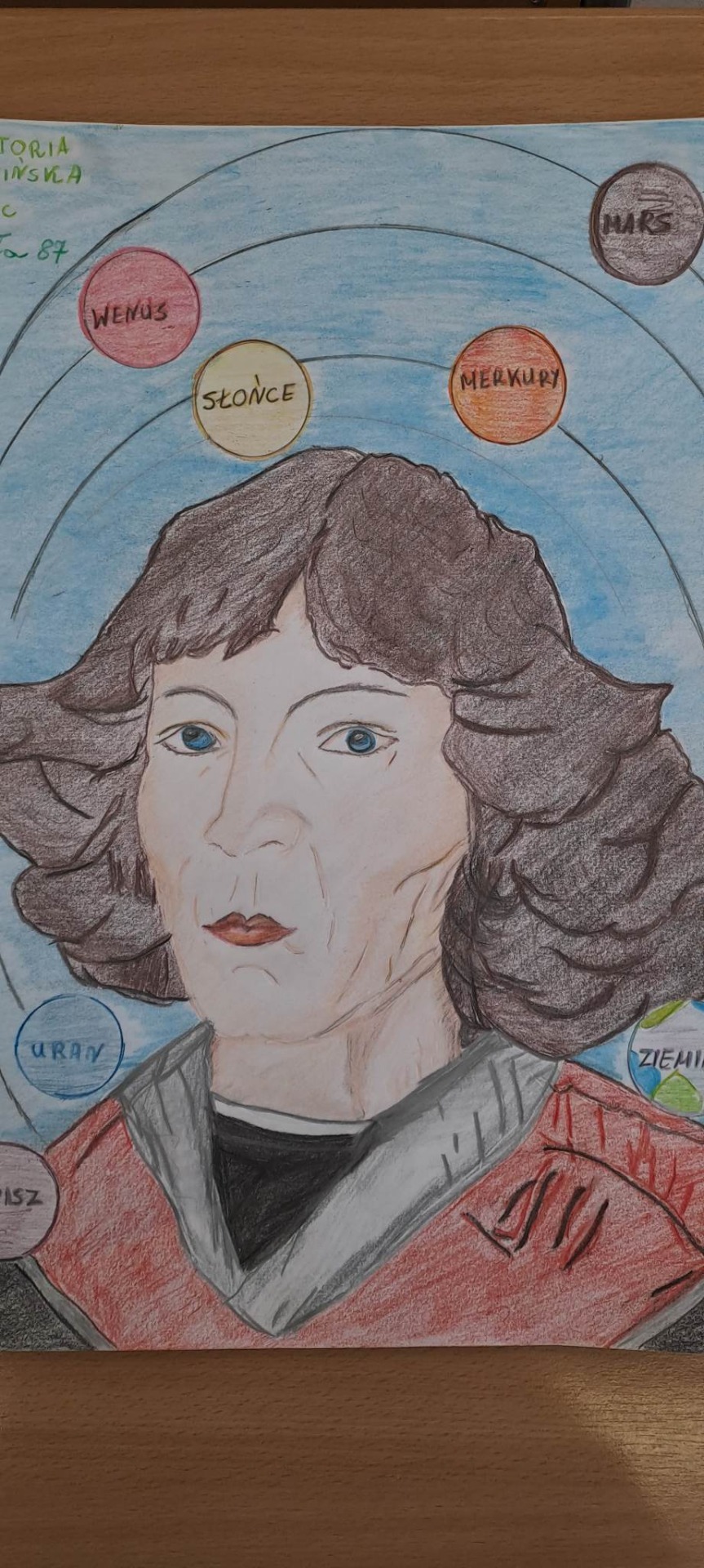 ROK MIKOŁAJA KOPERNIKA w naszej szkole
Dzielnicowy Konkurs Plastyczno-Geograficzny „Mikołaj Kopernik i jego dzieło”