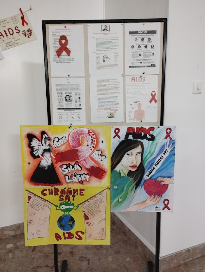 Vyhodnotenie prác našich žiakov na tému: Svetový deň boja proti AIDS - Obrázok 4