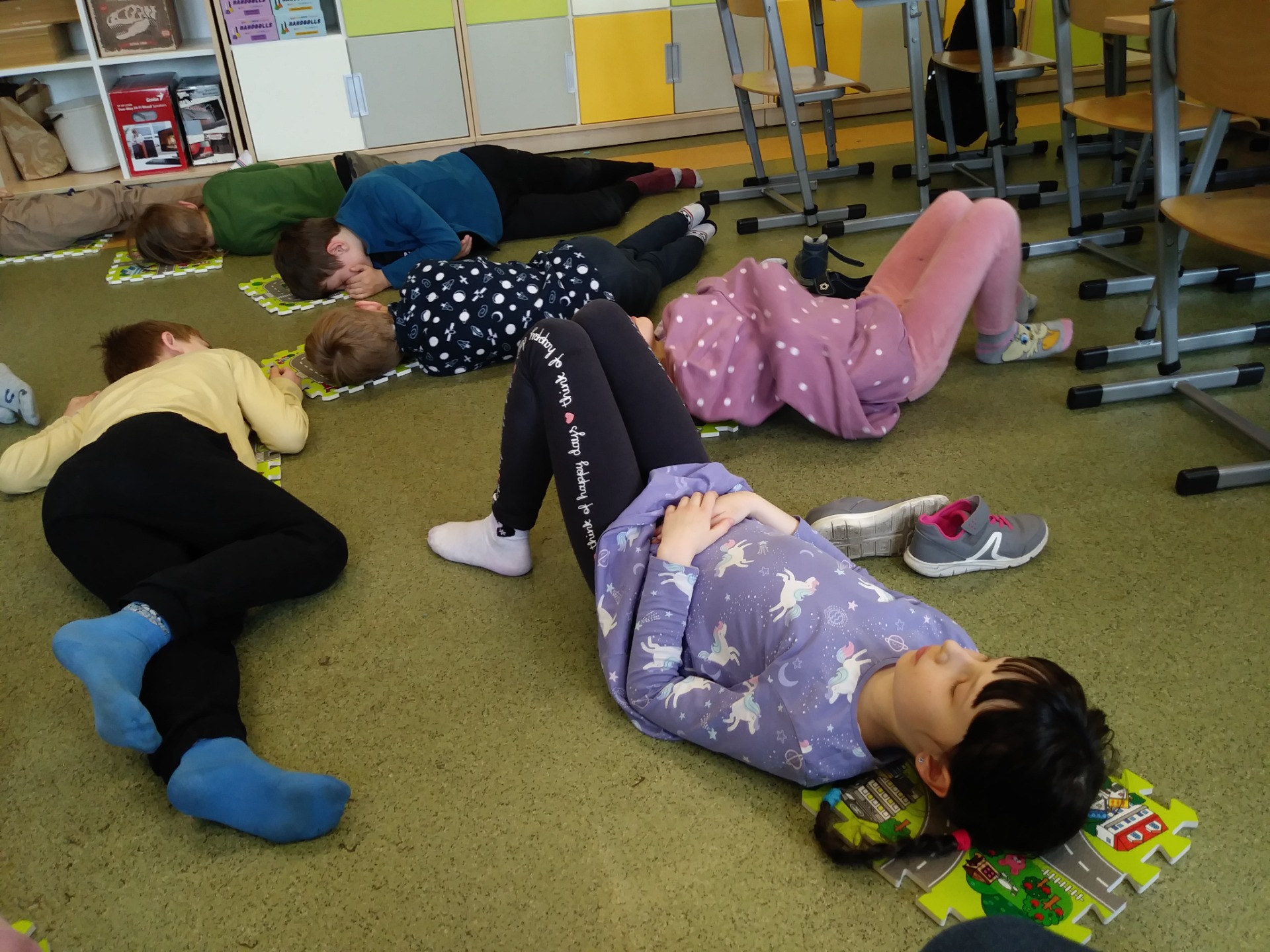 „Oddech to odpoczynek” zajęcia relaksacyjne w ramach w klasa 1-3  w ramach projektu Erasmus+ - Obrazek 2